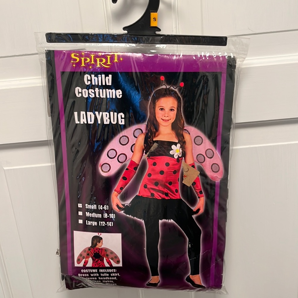 {Halloween Costume} - Lady Bug Costume - Size Small/4-6 - Spirit of Halloween